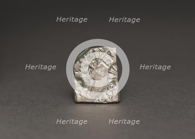 Punch-Marked Coin, 400-300 BC. Creator: Unknown.