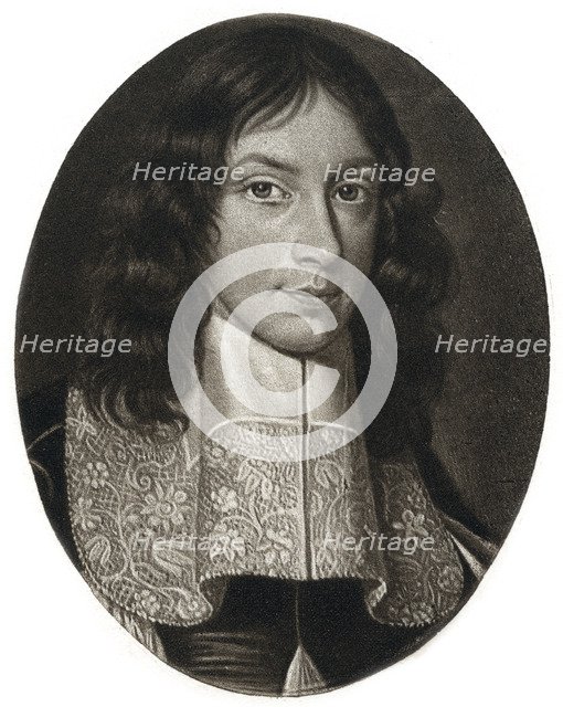 Andrew Marvell, English metaphysical poet, 17th century, (1899). Artist: Unknown