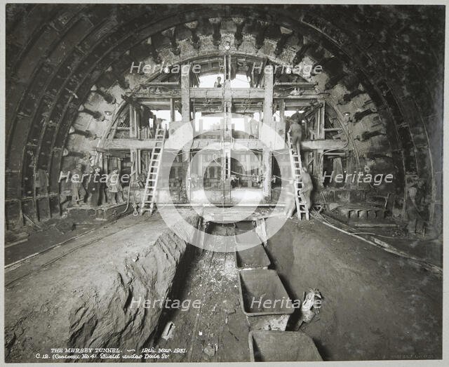 Queensway Tunnel, Liverpool, 1931. Creator: Stewart Bale Limited.
