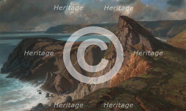 Cape La Hague, 19th century. Creator: Charles Francois Eustache.