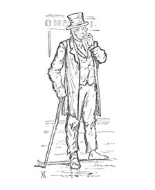 At the Galway Assizes: a "Souper", 1881. Creator: Wallis Mackay.