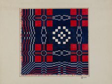 Coverlet, c. 1940. Creator: Cornelius Christoffels.