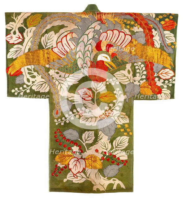 Coverlet Shaped Like A Kimono (Yogi), late 1700s. Creator: Unknown.