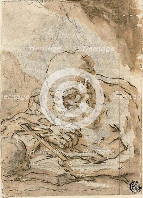 Saint Jerome, n.d. Creator: Giuseppe Maria Crespi.