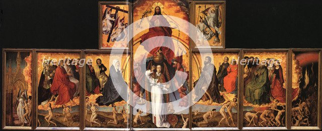 The Last Judgment. Artist: Weyden, Rogier, van der (ca. 1399-1464)