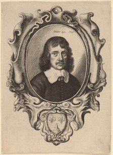 Self-Portrait, 1647. Creator: Wenceslaus Hollar.