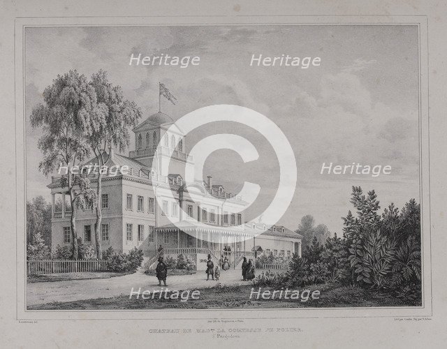 The Shuvalov Palace in Pargolovo, 1833.