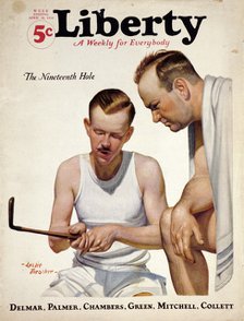 Cover of Liberty magazine, April 28, 1928. Artist: Unknown