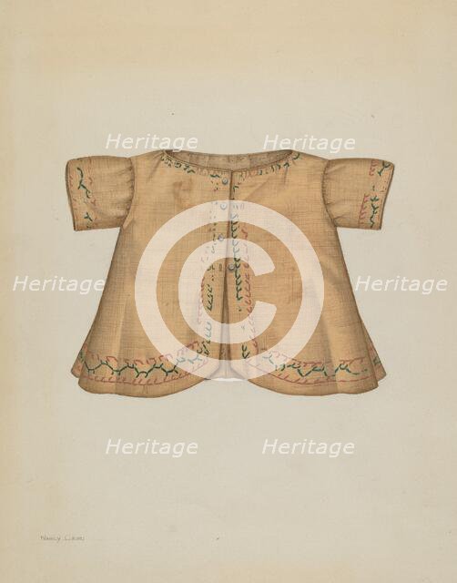 Boy's Coat, c. 1937. Creator: Nancy Crimi.