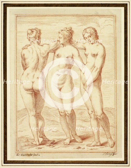 The Three Graces, n.d. Creator: Pierre Tanje.