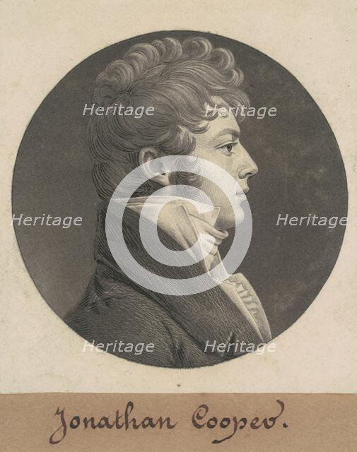 Williams Carter, c. 1808. Creator: Charles Balthazar Julien Févret de Saint-Mémin.