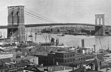 'The Brooklyn Bridge, New York', 1915. Artist: Unknown.