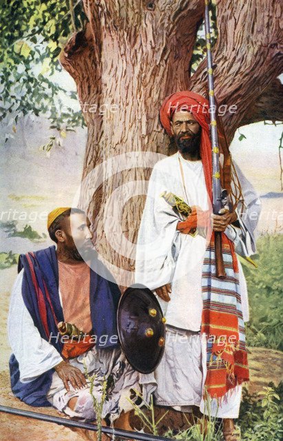 Afridis (Pathan tribes); warfare in the northern Indian marches, India, 1922. Artist: Unknown