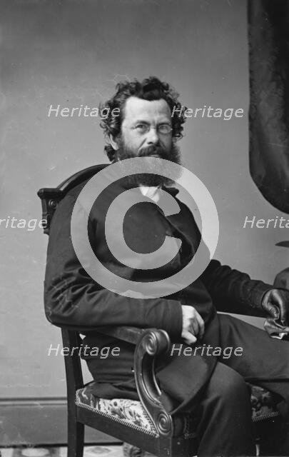 Rev. Hopkins, between 1855 and 1865. Creator: Unknown.