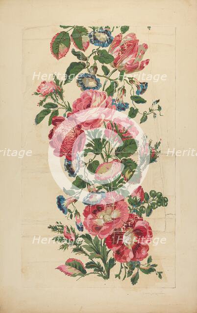 Wall Paper, c. 1939. Creator: Gilbert Sackerman.