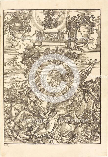 The Four Avenging Angels, 1498. Creator: Albrecht Durer.