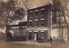 "Slave Pen", Alexandria, Virginia, 1863. Creator: Andrew Joseph Russell.