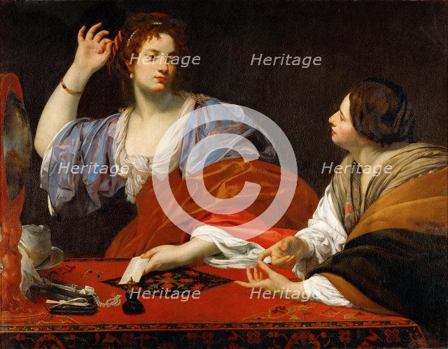 Martha Blames her Vain Sister Mary Magdalene.