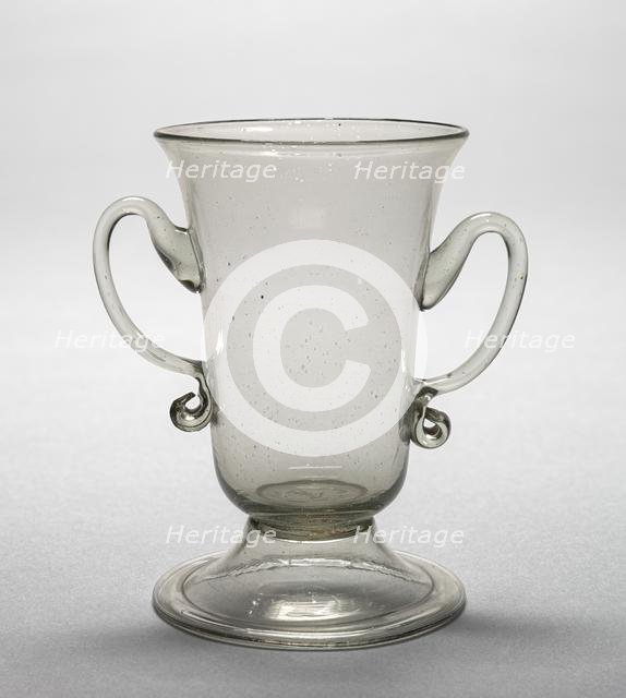 Syllabub Glass, c. 1720. Creator: Unknown.