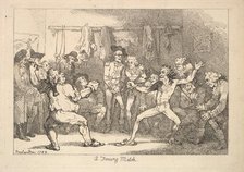 A Fencing Match, 1788. Creator: Thomas Rowlandson.