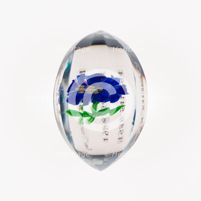 Paperweight, France, c. 1845-60. Creator: Saint-Louis Glassworks.