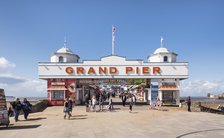 Entrance to the Grand Pier, Marine Parade, Weston-Super-Mare, North Somerset, c2010s Creator: Steven Baker.