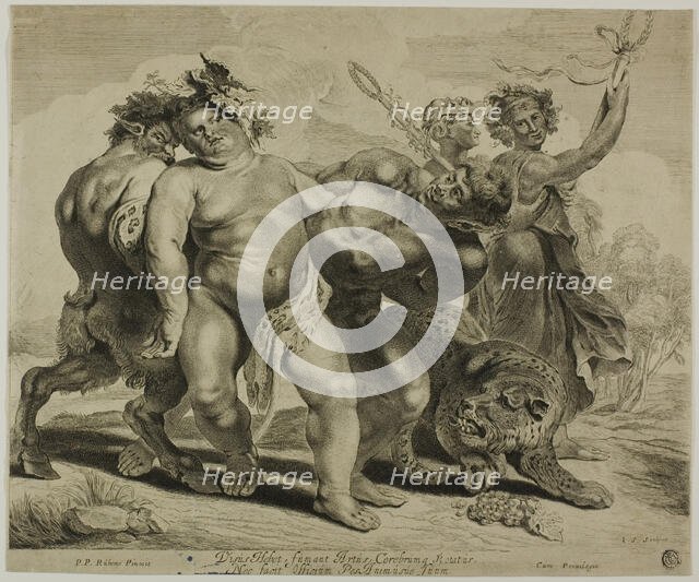 Triumph of Bacchus, n.d. Creator: Jonas Suyderhoef.