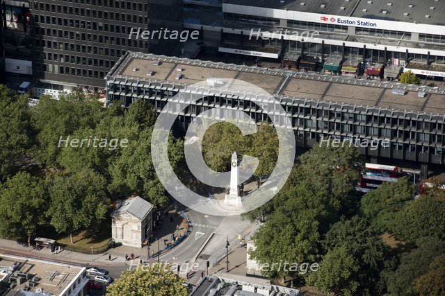 Euston Station, Camden, London, 2012. Artist: Damian Grady.
