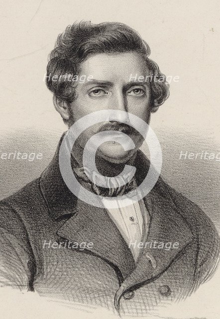 Portrait of the composer Gaetano Donizetti (1797-1848), 1830s.