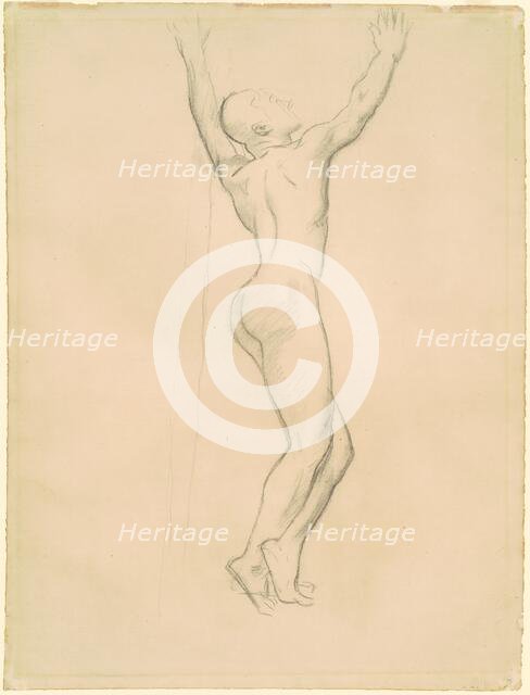 Study for "Apollo and Daphne", c. 1918. Creator: John Singer Sargent.