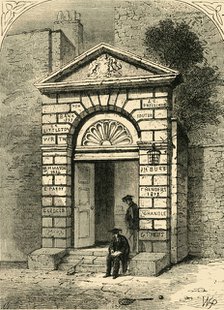 'Entrance to Westminster School', (1881). Creator: Unknown.