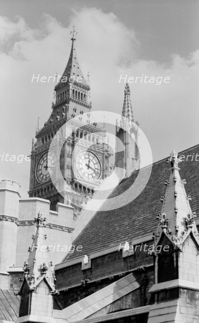 Palace of Westminster, London, c1945-c1980. Artist: Eric de Maré.