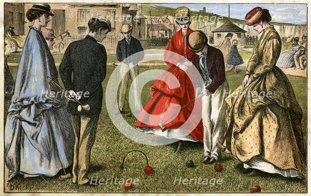 Croquet, 19th century(?). Artist: Unknown