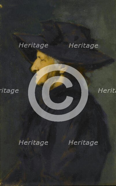 Madame Séraphin Henner, c.1901. Creator: Jean Jacques Henner.