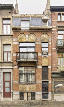 Maison Algave, 7 Rue Antoine Breart, Brussels, (1898), c2014-c2017. Artist: Alan John Ainsworth.