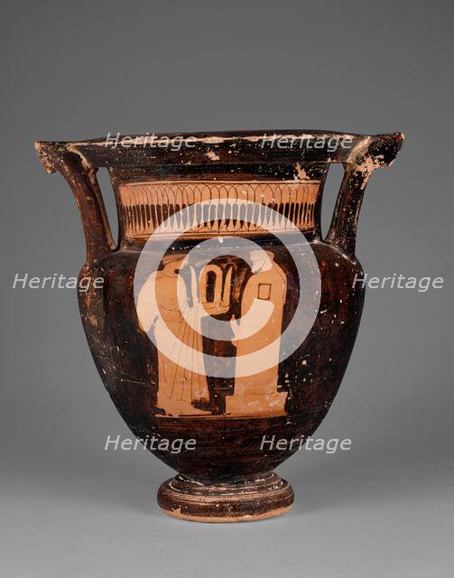 Attic Red-Figure Column Krater, about 480-470 BC. Creator: Geras Painter.