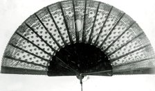 Fan, England, c. 1875. Creator: Unknown.