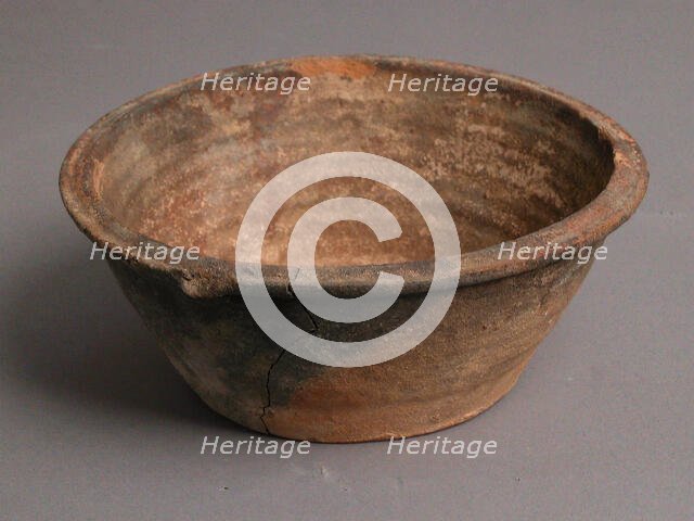 Bowl, Coptic, 4th-7th century. Creator: Unknown.