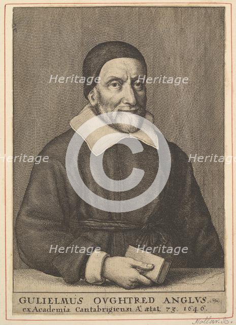 William Oughtred, 1644. Creator: Wenceslaus Hollar.