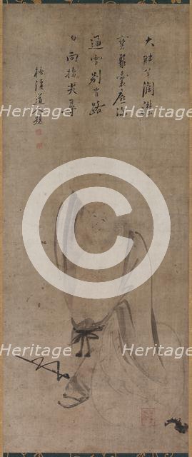 Hotei, mid 1500s. Creator: Yamada Doan (Japanese, 1571).