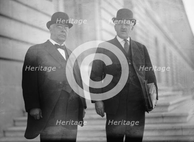 E.T. Boland with Brother, W.P. Boland, 1912. Creator: Harris & Ewing.