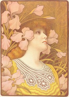 Sarah Bernhardt as La Princesse Lointaine, 1901. Creator: Berthon, Paul (1872-1909).