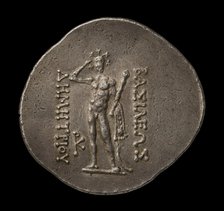 Indo-Greek Coin, 200-180 BC. Artist: Unknown.