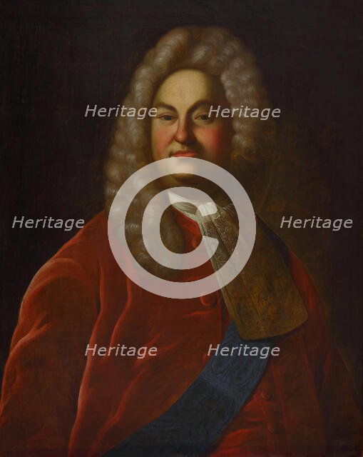 Portrait of Baron Peter Pavlovich Shafirov (1669-1739), Second Half of the 18th cen. Creator: Anonymous.