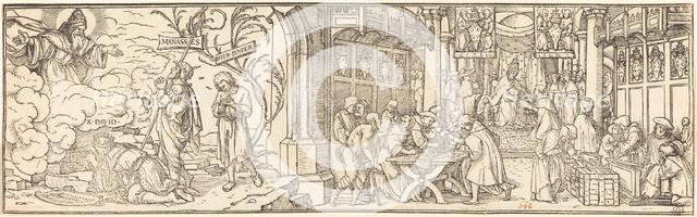 Traffic in Indulgences. Creator: Hans Holbein the Younger.