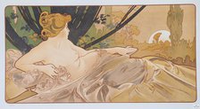 Dawn , 1899. Creator: Mucha, Alfons Marie (1860-1939).