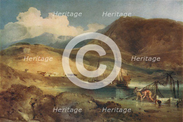 'Cader Idris, from Barmouth Sands', c19th century. Artist: John Sell Cotman.