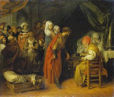 The Birth and Naming of St John the Baptist, c1660-1669. Creator: Barent Fabritius