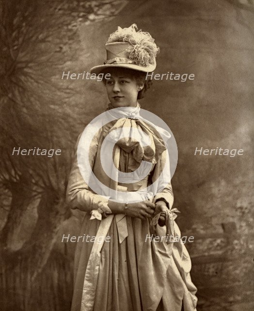 Violet Vanbrugh, British actress, 1887.  Artist: Ernest Barraud