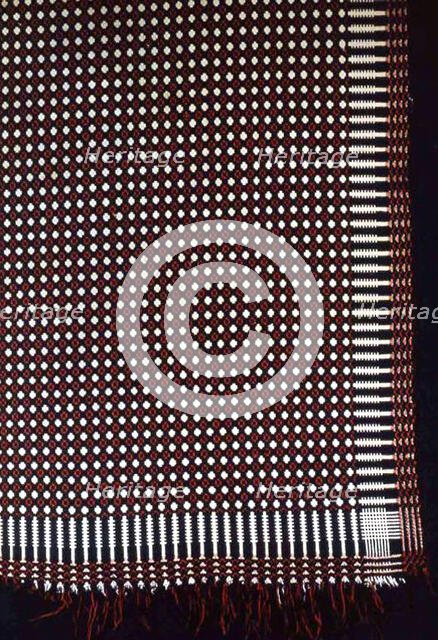 Coverlet, Indiana, 1848. Creator: Unknown.